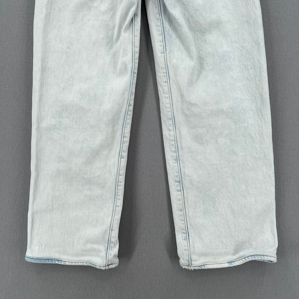 Levi's Ribcage Straight Jeans Women 26 Light Wash Denim High Rise Ankle - Picture 6 of 16